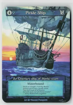 Sorcery Contested Realm Beta Pirate Ship x4 NM Ordinary - Image 1