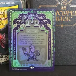 Field Of The Dead Foil A-Z Secret Lair Magic Mtg Encyclopedia - Image 1