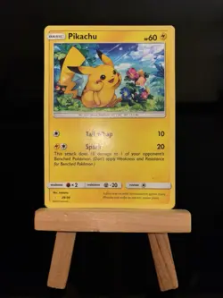 Pikachu Sun & Moon Alolan Raichu & Lycanroc LP 29/30 Pokemon TCG Card - Image 1