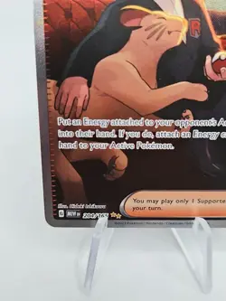 Giovanni's Charisma 204/165 Sv: Scarlet & Violet 151 Holo Pokemon - Image 4