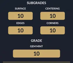 🔥 Vulpix 138/132 Illustration Rare Pokemon TCG Ace 10 Gem Mint 💎 PERFECT Subs - Image 2