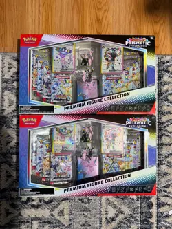 Prismatic Evolutions Premium Figure Collection Pokemon Box Factory Sealed - Image 1