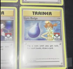 Kanto 8 Gym Badge Pokemon League HOLO BLACK STAR PROMO XY203-XY210 COMPLETE NM!! - Image 2