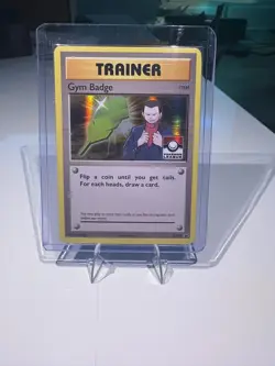 Kanto 8 Gym Badge Pokemon League HOLO BLACK STAR PROMO XY203-XY210 COMPLETE NM!! - Image 3