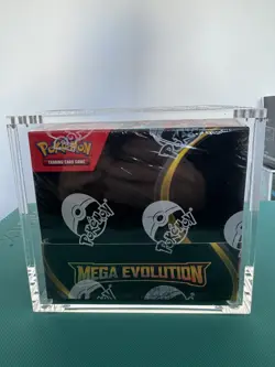 Pokemon TCG - Mega Evolution Booster Box - 36 Packs - sealed with acrylic case - Image 1
