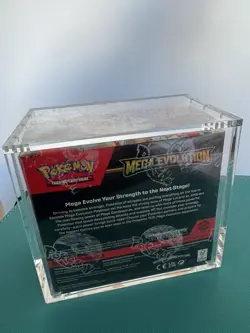 Pokemon TCG - Mega Evolution Booster Box - 36 Packs - sealed with acrylic case - Image 2