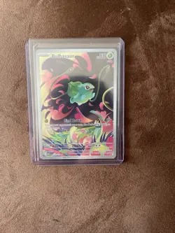 Pokemon Bulbasaur IR Mega Evolution 133/132 In Hand English - NM- Pack Fresh - Image 1