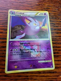League Promo Crosshatch Pokemon TCG Crobat Unleashed 14/95 - Image 3