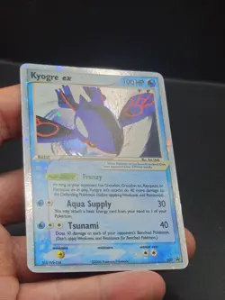 Kyogre EX 037 Holo Pokemon TCG Nintendo Black Star Promo 2006 LP/MP - Image 4