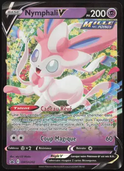 Carte Pokemon Nymphali-V SWSH202 Promo SWSH Francais - Image 1