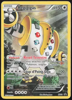 Carte Pokemon Regigigas XY82 Promo XY Francais - Image 1