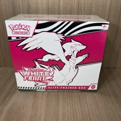 Pokemon Scarlet and Violet White Flare Elite Trainer Box ETB Sealed - Image 1