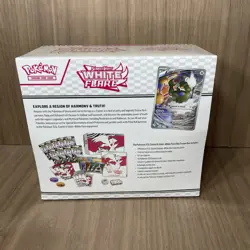 Pokemon Scarlet and Violet White Flare Elite Trainer Box ETB Sealed - Image 3