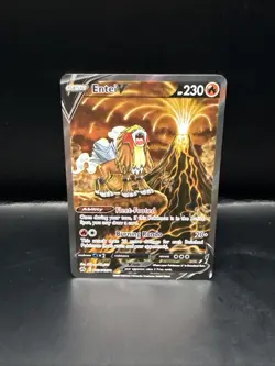 Pokemon TCG Entei V Crown Zenith: Galarian Gallery GG36/GG70 Holo Ultra Rare - Image 3
