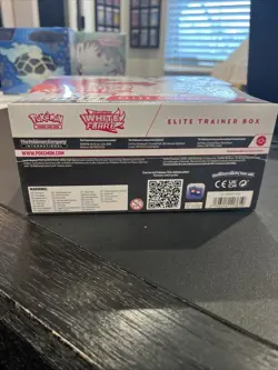 Pokemon White Flare ETB Elite Trainer Box Factory Sealed New - Image 4