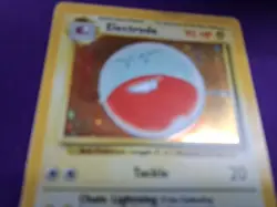 POKEMON TCG ELECTRODE JUNGLE HOLOGRAPHIC **NO SYMBOL** ERROR 2/64 - Image 3