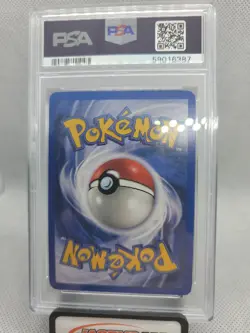 Pokemon WOTC 2000 Team Rocket Dark Raichu Holo 83/82 PSA 8 NM-MT - Image 2