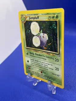 Lightly Played Jumpluff - 7/111 - Holo Rare - Unlimited Edition Pokemon Neo Gen - Image 2