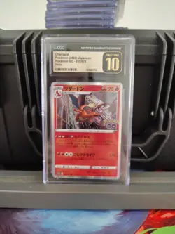 Pokemon GO (JPN) - Charizard Holo 010/071 CGC PRISTINE 10 - Japanese TCG 2022 - Image 1