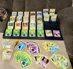 Vintage Wotc Pokemon Lot W/ 1st Edition Shadowless $.01 Start LP-dmg 64 Wow! - Image 1