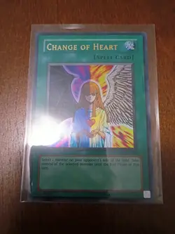 YUGIOH CHANGE OF HEART DB1-EN168 ULTRA (NM) - Image 2
