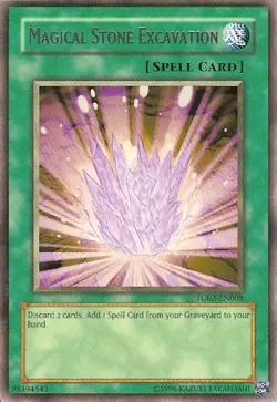 1x (NM) Magical Stone Excavation - TU02-EN008 - Rare - Unlimited Edition YuGiOh - Image 1
