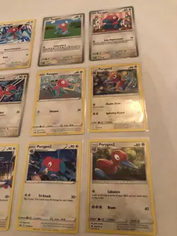 Lot Of 9 Porygon and Porygon2 Pokemon Cards - Image 3