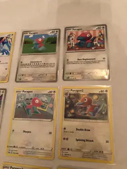Lot Of 9 Porygon and Porygon2 Pokemon Cards - Image 4