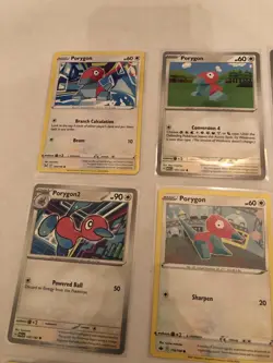 Lot Of 9 Porygon and Porygon2 Pokemon Cards - Image 5