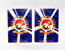 Pokemon card 2 set Poliwag Poliwhirl No.060 061 Glossy Vending series Japanes MP - Image 2