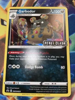 Garbodor SWSH025 SWSH: Sword & Shield Promo Cards Pokemon Card - 2020 - Image 1
