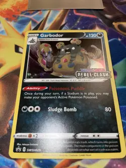 Garbodor SWSH025 SWSH: Sword & Shield Promo Cards Pokemon Card - 2020 - Image 2