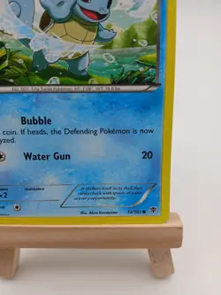 Squirtle 14/101 - Plasma Blast - Regular Common LP Pokemon Card, 2013 - Image 4