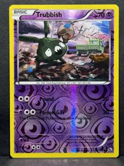 Trubbish 67/113 Legendary Treasures Reverse Holo Card LP - Image 1