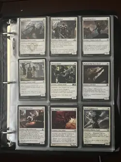 Huge Magic The Gathering Binder Filled With 1000+ White Vintage To Modern Cards. - Image 3