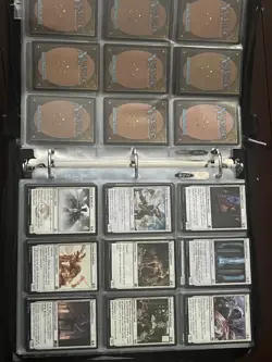 Huge Magic The Gathering Binder Filled With 1000+ White Vintage To Modern Cards. - Image 4