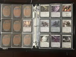 Huge Magic The Gathering Binder Filled With 1000+ White Vintage To Modern Cards. - Image 5