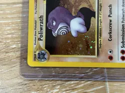 Poliwrath Neo Discovery Holo Rare Unlimited Pokemon TCG Card 9/75 - Image 2