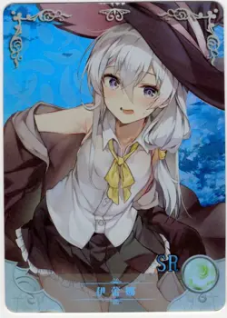 Goddess Story - Elaina - NS-2M02-049 - Anime Waifu SR Trading Card - Image 1