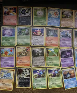 Lot Of 241 Pokemon Uncommon Cards - Image 4