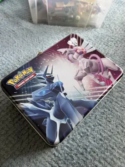 2022 Pokemon Nintendo Trading Card Game Tin Lunchbox Handle Case Storage Toy - Image 1