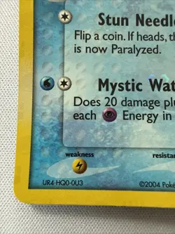 Gorebyss 18/101 EX Hidden Legends Reverse Holo Rare Stamped Pokemon Card - Image 5