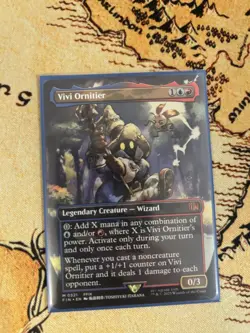 MTG Vivi Ornitier Borderless Non-Foil 0321 Final Fantasy Near Mint - Mythic - Image 1