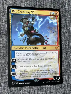 Ral, crackling wit #230 Rare - MTG bloomburrow BLB Non Foil - Image 1