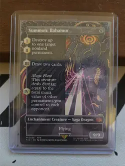 Summon: Bahamut (Borderless) Final Fantasy Regular MTG #356 - Image 1