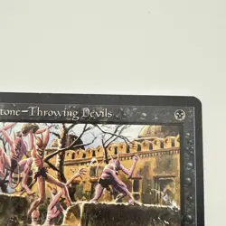 MTG Stone-Throwing Devil (Dark) Arabian Nights Regular Common - Image 5