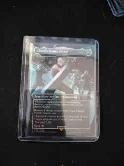 Cloud's Buster Sword - Umezawa's Jitte (Rainbow Foil) Secret Lair Drop Foil - Image 1