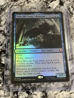 Magic The Gathering - Wan Shi Tong, Librarian #78 Foil, Near mint - Image 1