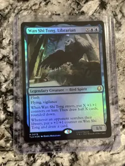 Magic The Gathering - Wan Shi Tong, Librarian #78 Foil, Near mint - Image 2