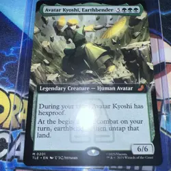 MTG Normal Avatar Kyoshi, Earthbender (Extended Art) M Avatar: The Last Airbende - Image 1